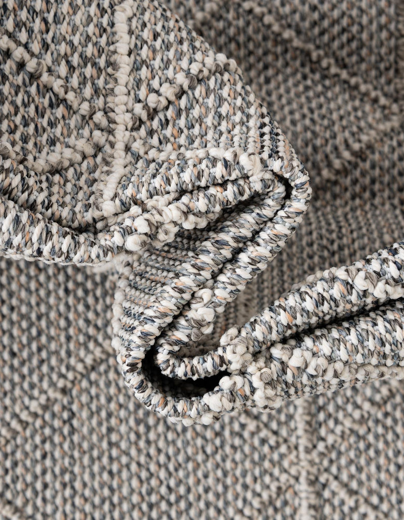 Seaside Lattice Collection Area Rug - Savannah Rectangle Light Gray  lifestyle 72