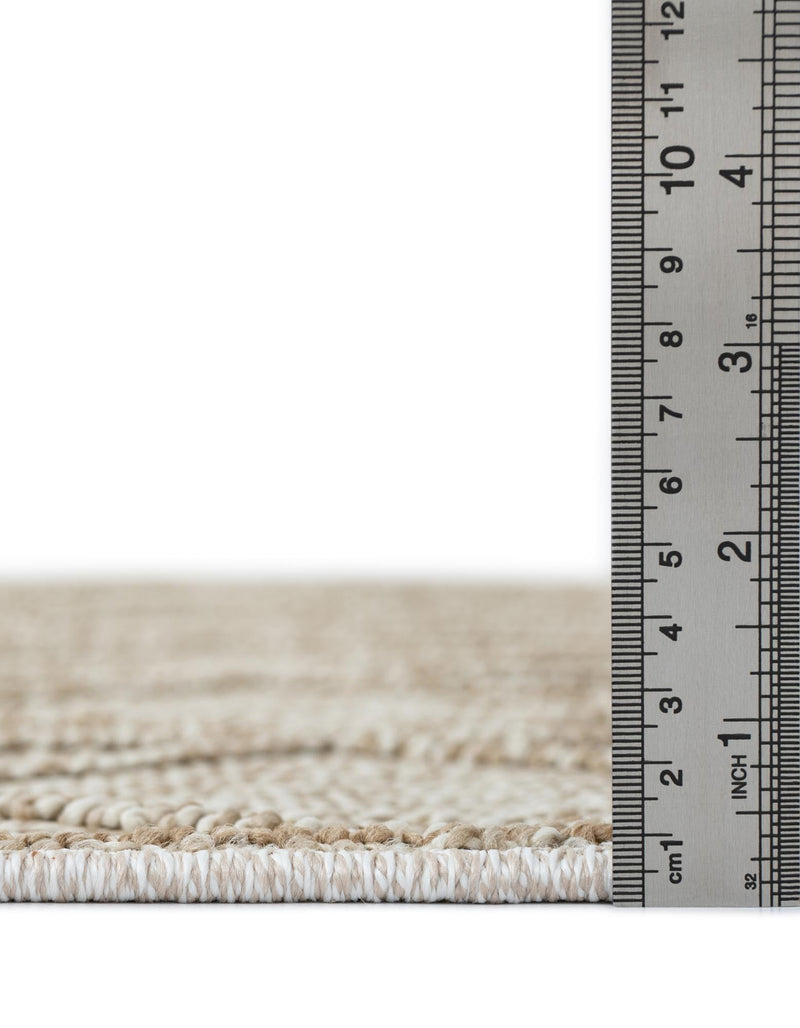 Seaside Lattice Collection Area Rug - Savannah Rectangle Beige  lifestyle 54