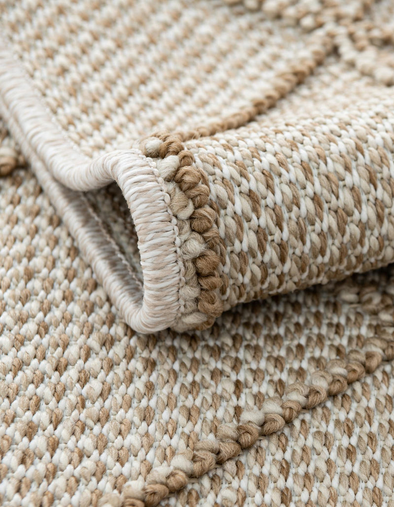 Seaside Lattice Collection Area Rug - Savannah Rectangle Beige  lifestyle 59