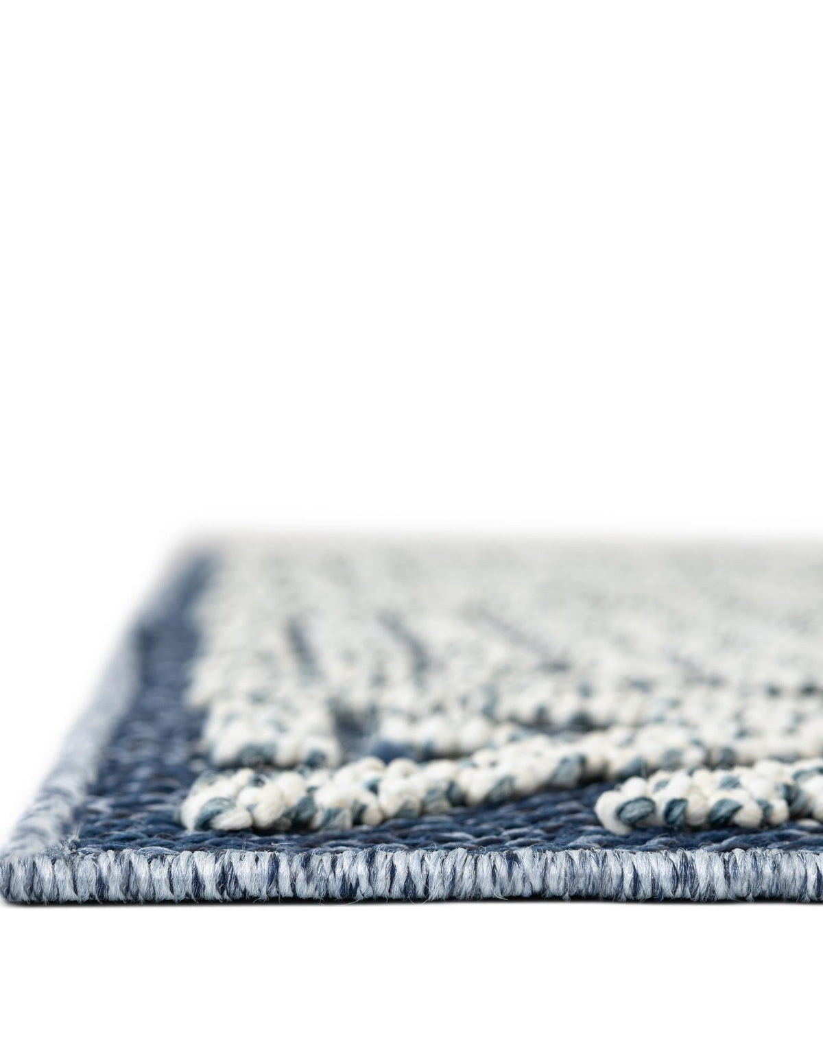 Seaside Lattice Collection Area Rug -  Eden Rectangle Navy Blue  lifestyle 14