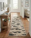 Seaside Haven Rugs Collection Area Rug -  Seabreeze Runner Beige  lifestyle 64