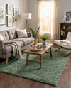 Alpine Plush Collection Area Rug -  Cortina (Sage) Rectangle Sage  lifestyle 3
