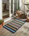Caribbean Terrace Collection Area Rug -  Martinique Rectangle Charcoal  lifestyle 10