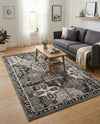Horizon Collection Area Rug - Dawn Rectangle Gray  lifestyle 31