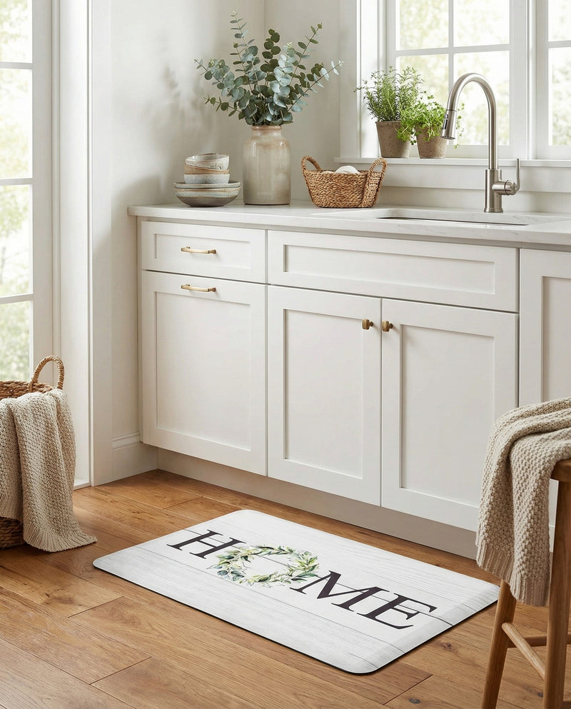 Cozy Mat Collection Area Rug -  Serenity Rectangle White  lifestyle 5
