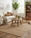 Woven Seaside Jute Collection Area Rug - Nantucket Rectangle Natural Ivory  lifestyle 53