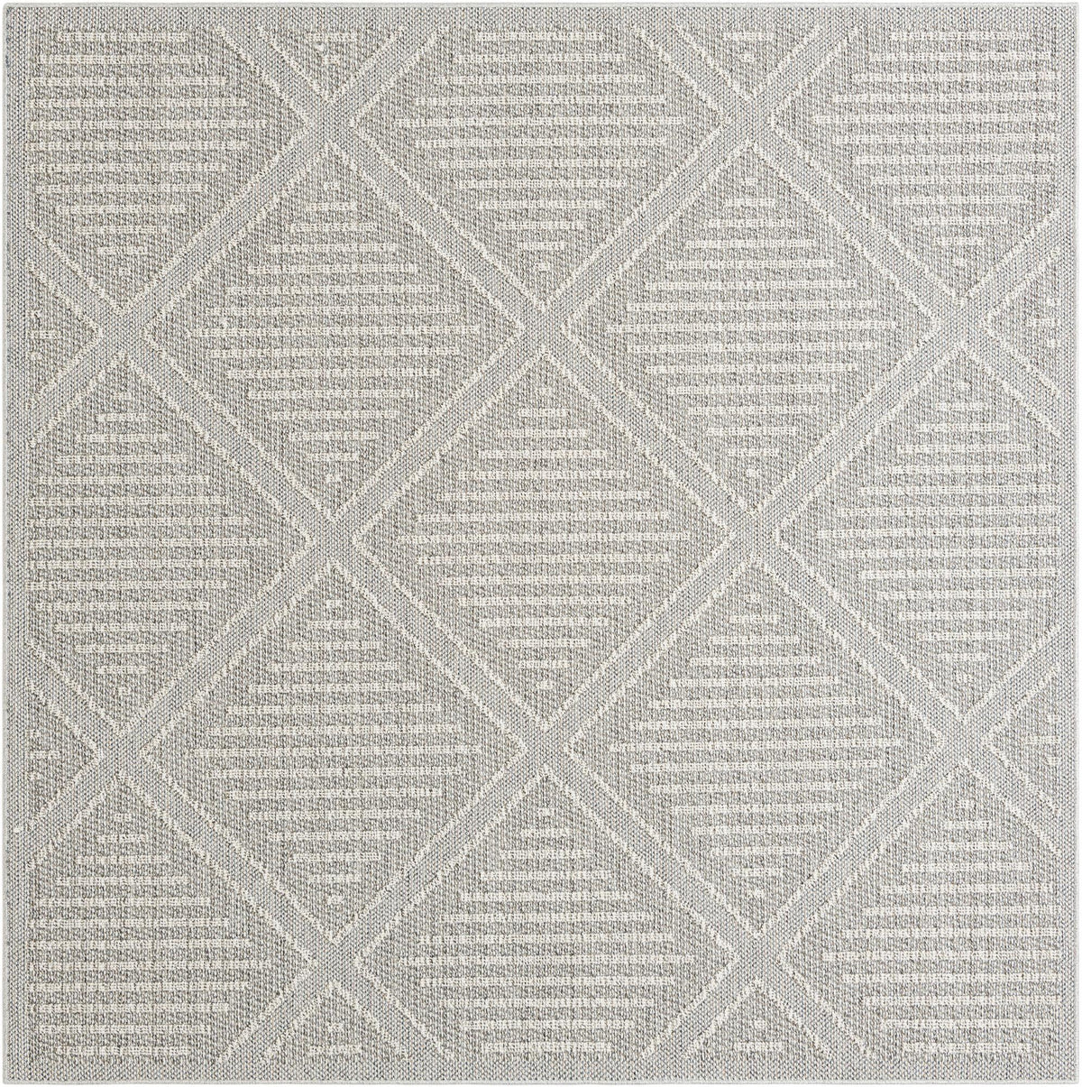 Savannah Pergola Collection Area Rug -  Eden Square Light Gray  lifestyle 124
