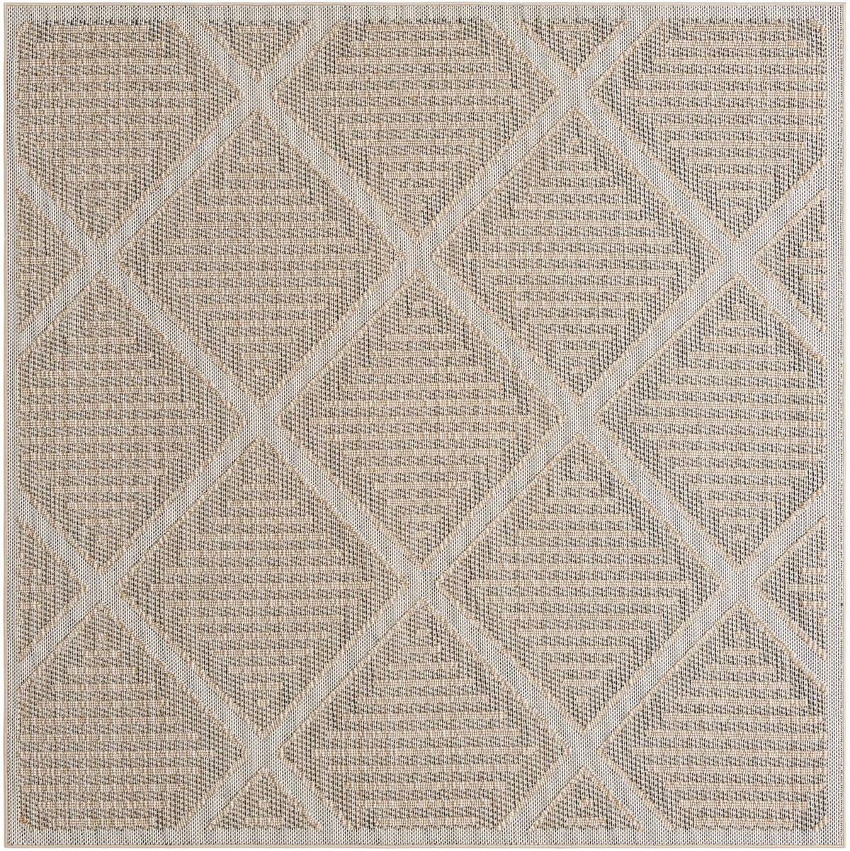 Savannah Pergola Collection Area Rug -  Eden Square Khaki  lifestyle 121