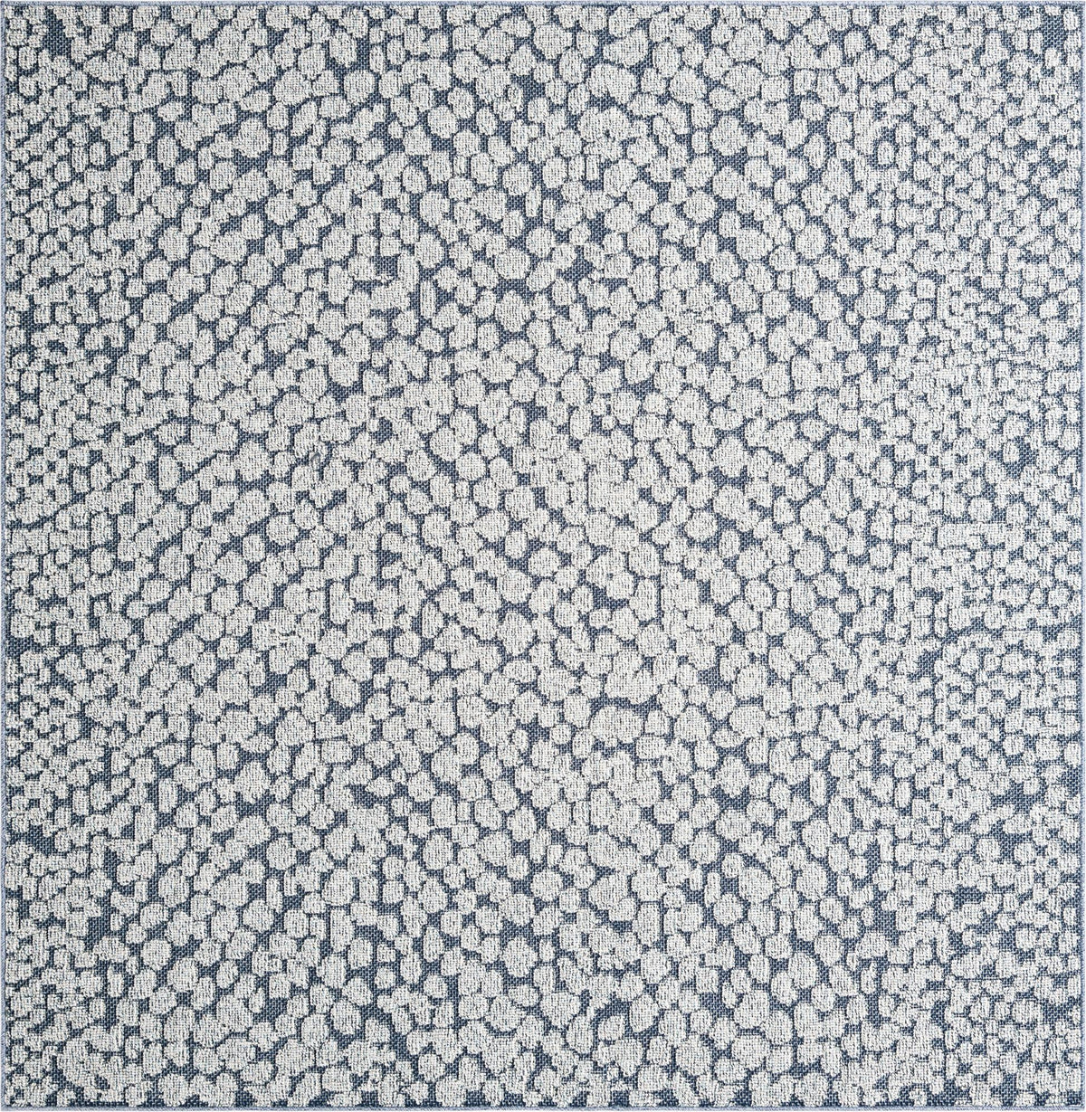 Savannah Escape Collection Area Rug - Mara Square Navy Blue  lifestyle 84