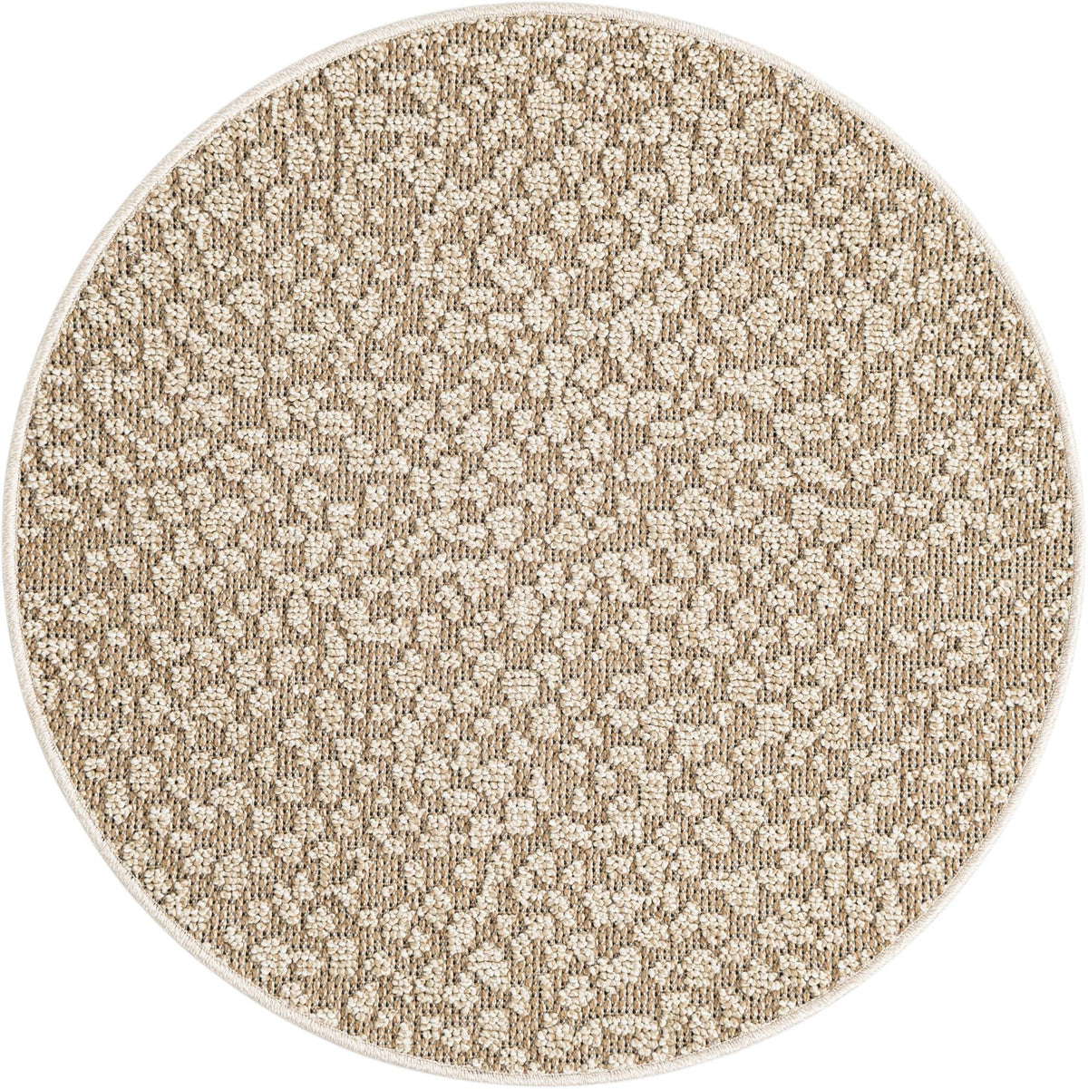 Savannah Escape Collection Area Rug - Mara Round Khaki  lifestyle 76