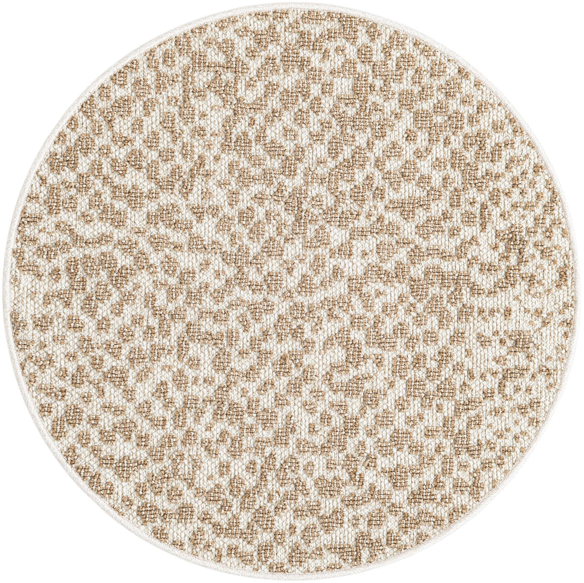 Savannah Escape Collection Area Rug - Mara Round Beige  lifestyle 73