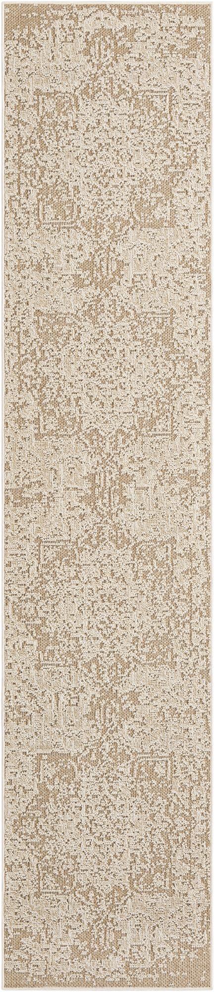 Patio Heritage Collection Area Rug - Santorini Runner Khaki  lifestyle 56