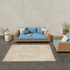 Patio Heritage Collection Area Rug - Santorini Rectangle Khaki  lifestyle 68