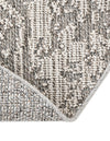 Patio Heritage Collection Area Rug - Santorini Round Light Gray  lifestyle 150