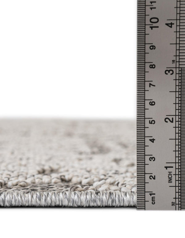 Patio Heritage Collection Area Rug - Santorini Rectangle Light Gray  lifestyle 23