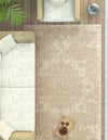 Patio Heritage Collection Area Rug - Santorini Rectangle Beige  lifestyle 13