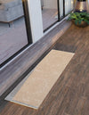Patio Heritage Collection Area Rug - Santorini Runner Beige  lifestyle 81