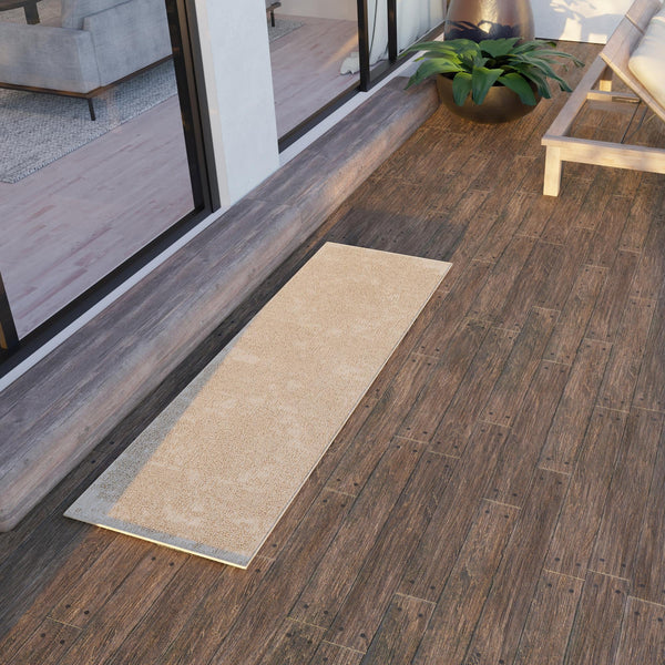 Patio Heritage Collection Area Rug - Santorini Runner Beige  lifestyle 162