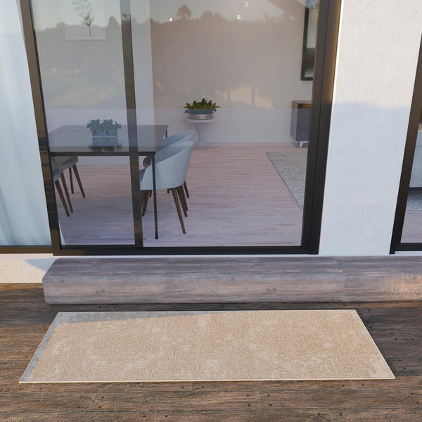 Patio Heritage Collection Area Rug - Santorini Runner Beige  lifestyle 176