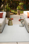 Seaside Serenity Collection Area Rug - Marina Rectangle Light Gray  lifestyle 5