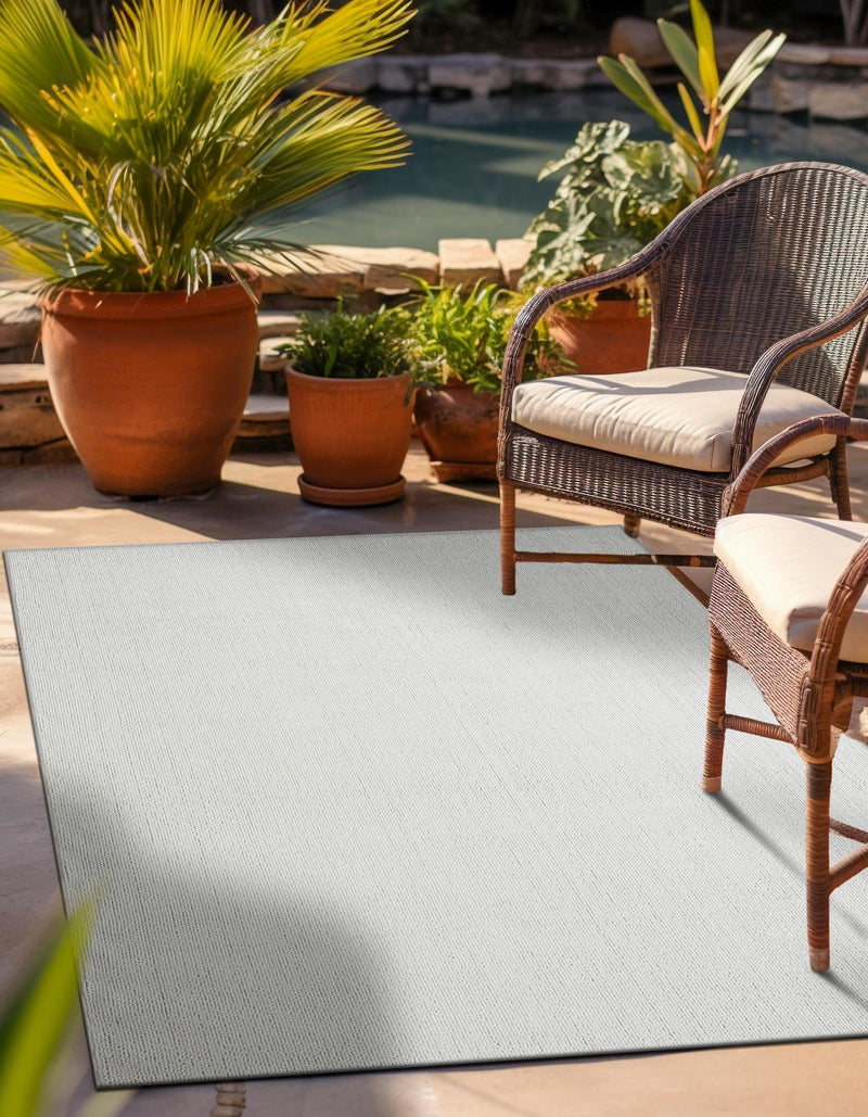 Seaside Serenity Collection Area Rug - Marina Rectangle Light Gray  lifestyle 17
