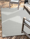 Seaside Serenity Collection Area Rug - Marina Rectangle Light Gray  lifestyle 20