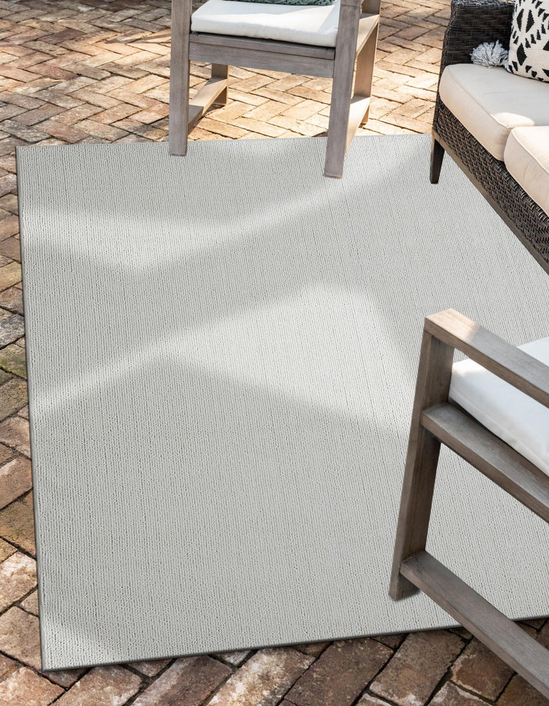 Seaside Serenity Collection Area Rug - Marina Rectangle Light Gray  lifestyle 20
