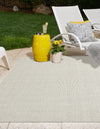 Seaside Serenity Collection Area Rug - Marina Rectangle Ivory  lifestyle 9