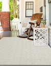 Seaside Serenity Collection Area Rug - Marina Rectangle Ivory  lifestyle 15