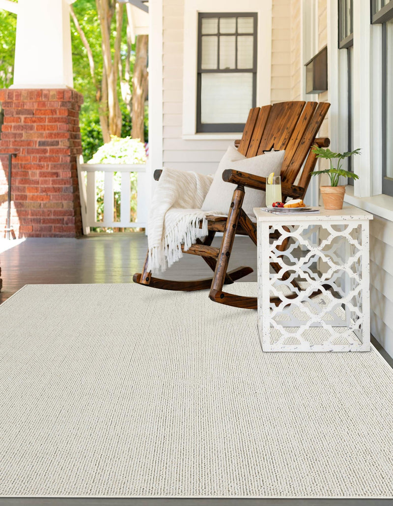 Seaside Serenity Collection Area Rug - Marina Rectangle Ivory  lifestyle 15