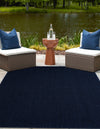 Seaside Serenity Collection Area Rug - Marina Rectangle Navy Blue  lifestyle 16