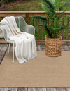 Seaside Serenity Collection Area Rug - Marina Rectangle Beige  lifestyle 37