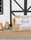 Seaside Serenity Collection Area Rug - Marina Rectangle Beige  lifestyle 41