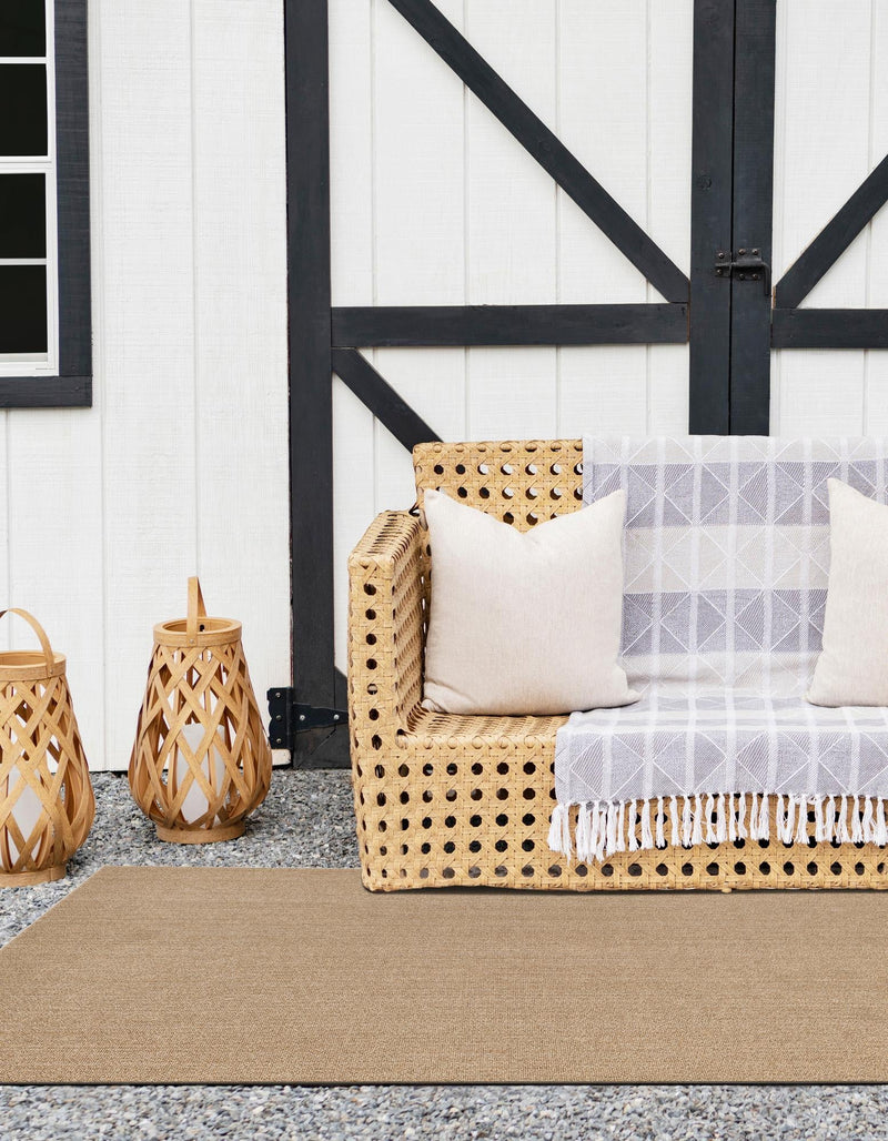 Seaside Serenity Collection Area Rug - Marina Rectangle Beige  lifestyle 41