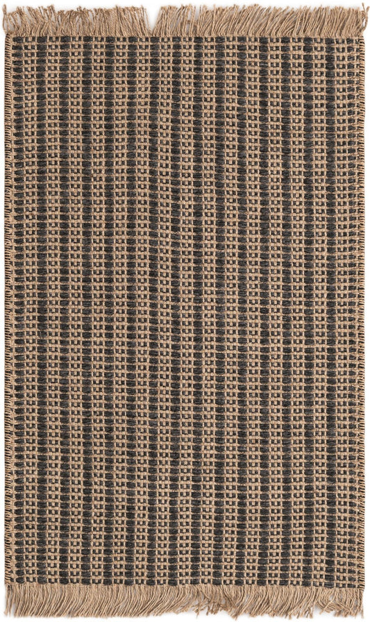 Country Homestead Collection Area Rug -  Grangehurst Rectangle Charcoal Main