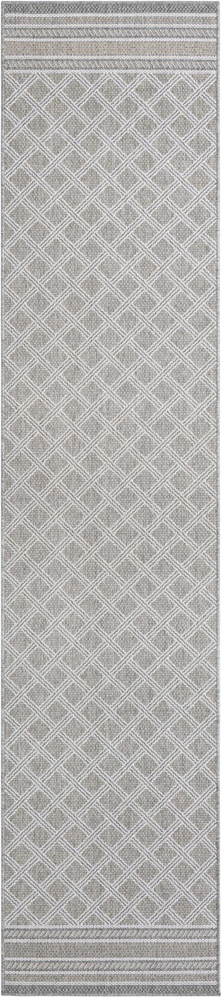 Savannah Pergola Collection Area Rug - Savannah Runner Gray  lifestyle 84