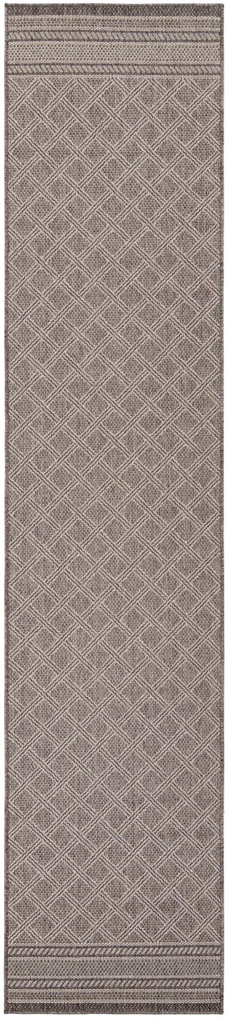 Savannah Pergola Collection Area Rug - Savannah Runner Chocolate Brown  lifestyle 82
