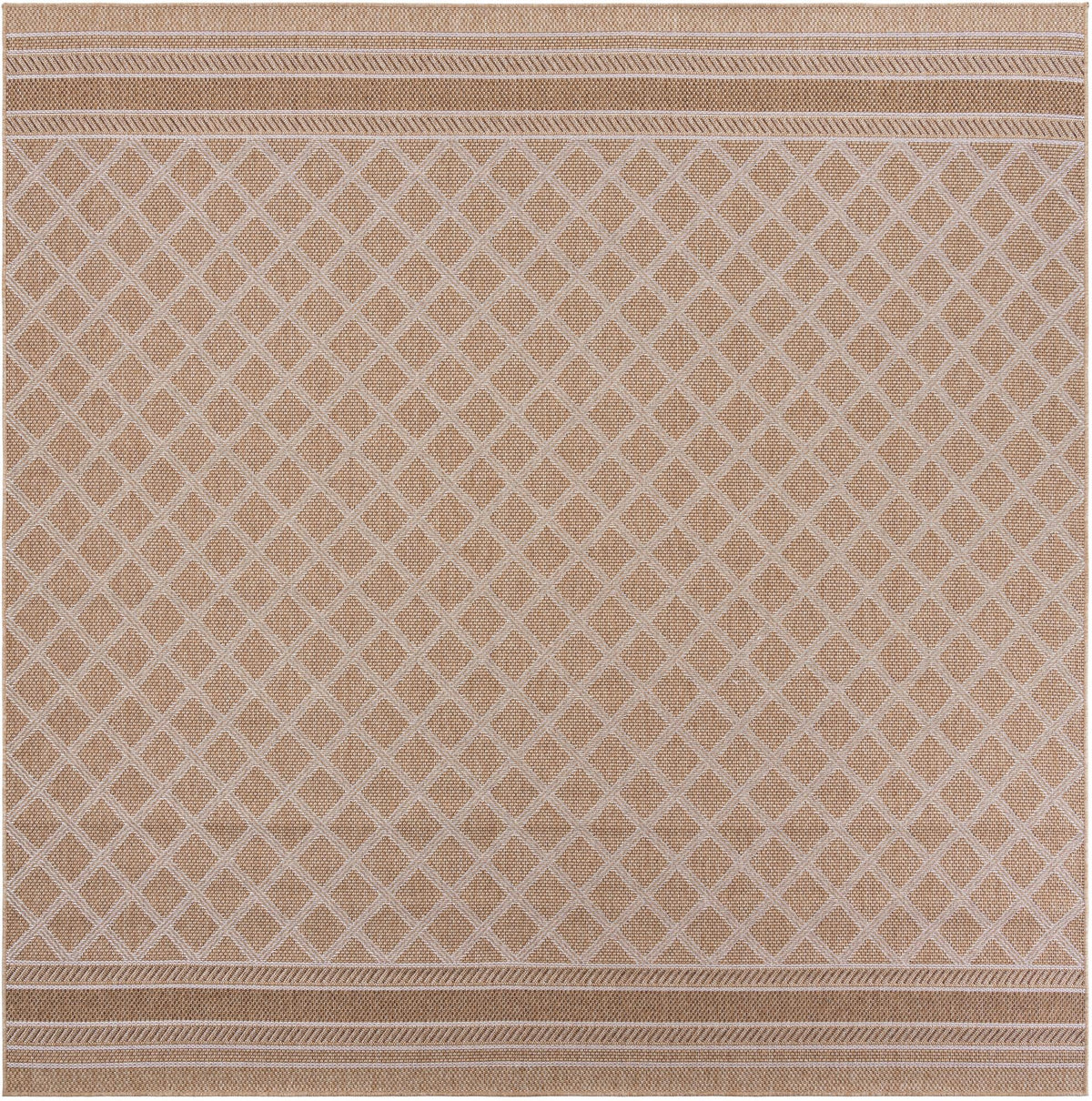 Savannah Pergola Collection Area Rug - Savannah Square Natural  lifestyle 88