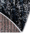 Santa Fe Trails Collection Area Rug -  Zuni Round Blue and Gray  lifestyle 65