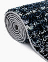 Santa Fe Trails Collection Area Rug -  Zuni Rectangle Blue and Gray  lifestyle 12