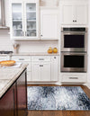 Santa Fe Trails Collection Area Rug -  Zuni Runner Blue and Gray  lifestyle 42
