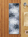 Santa Fe Trails Collection Area Rug -  Zuni Runner Blue and Gray  lifestyle 46