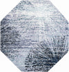 Santa Fe Trails Collection Area Rug -  Zuni Octagon Blue and Gray  lifestyle 21