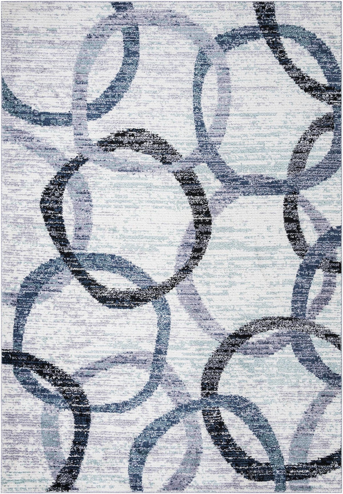 Santa Fe Trails Collection Area Rug -  Taos Rectangle Ivory Main