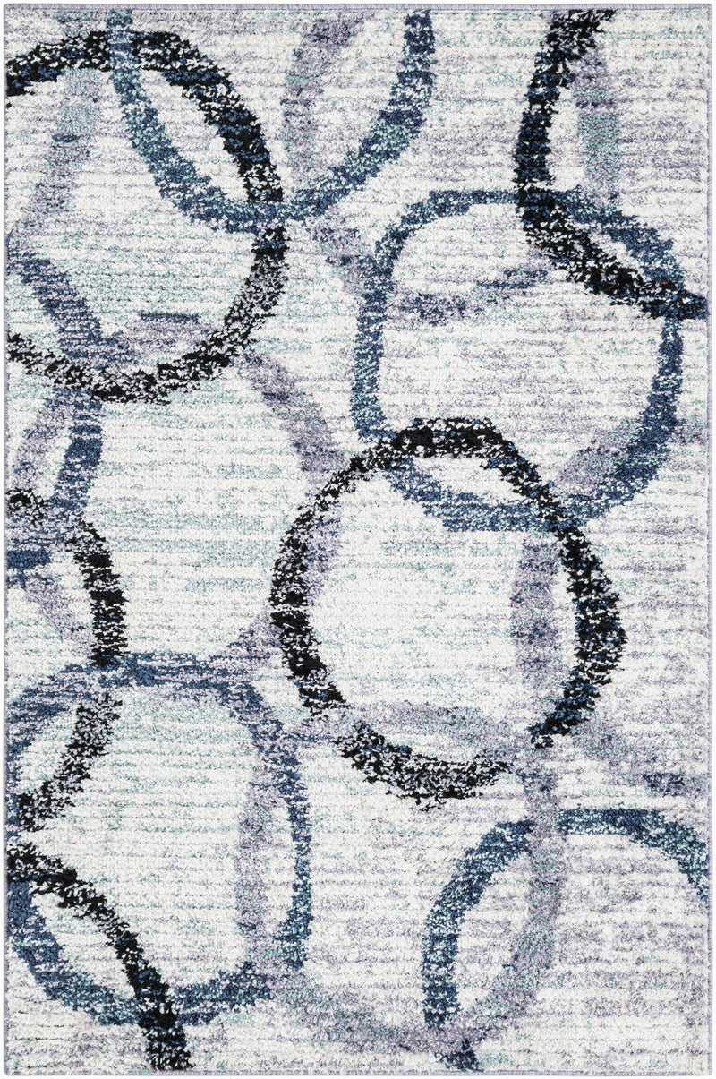Santa Fe Trails Collection Area Rug -  Taos Rectangle Ivory  lifestyle 3
