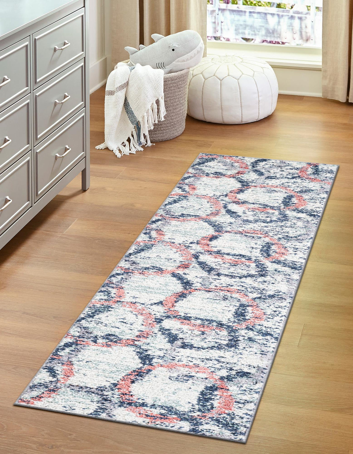 Santa Fe Trails Collection Area Rug -  Rio Runner Ivory  lifestyle 2