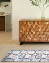 Santa Fe Trails Collection Area Rug -  Rio Runner Ivory  lifestyle 7