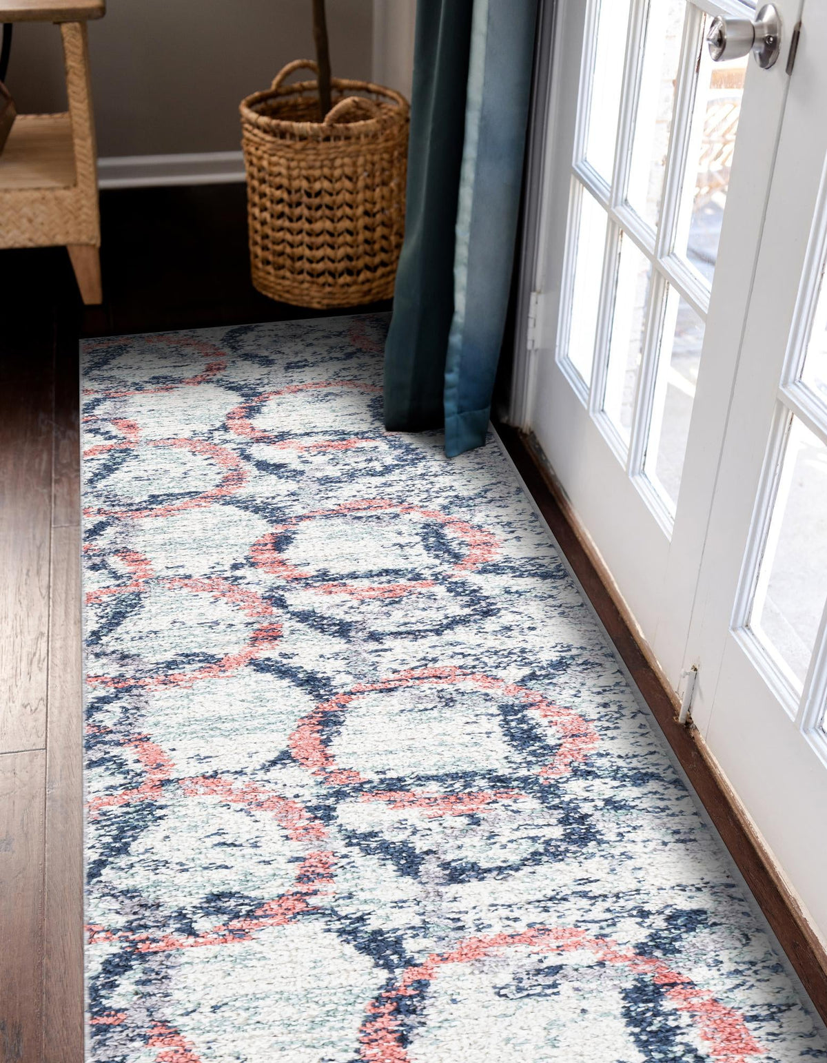 Santa Fe Trails Collection Area Rug -  Rio Runner Ivory  lifestyle 9