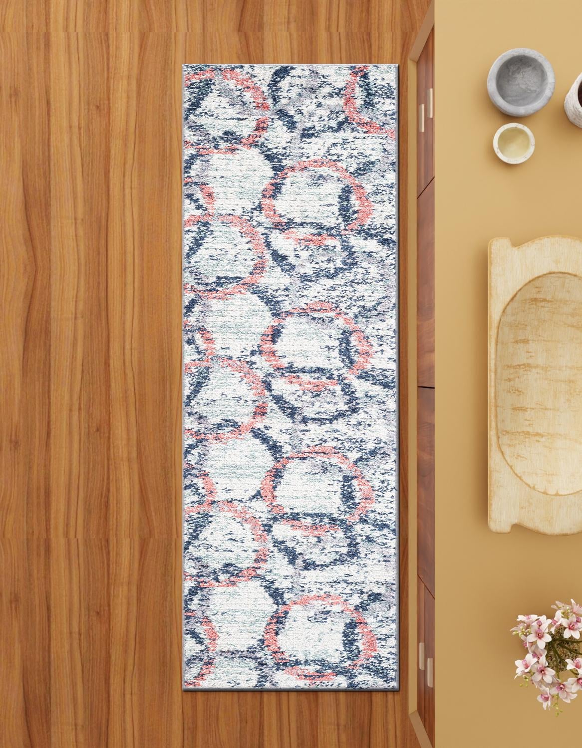 Santa Fe Trails Collection Area Rug -  Rio Runner Ivory  lifestyle 11