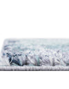 Santa Fe Trails Collection Area Rug -  Pueblo Rectangle Blue and Gray  lifestyle 7